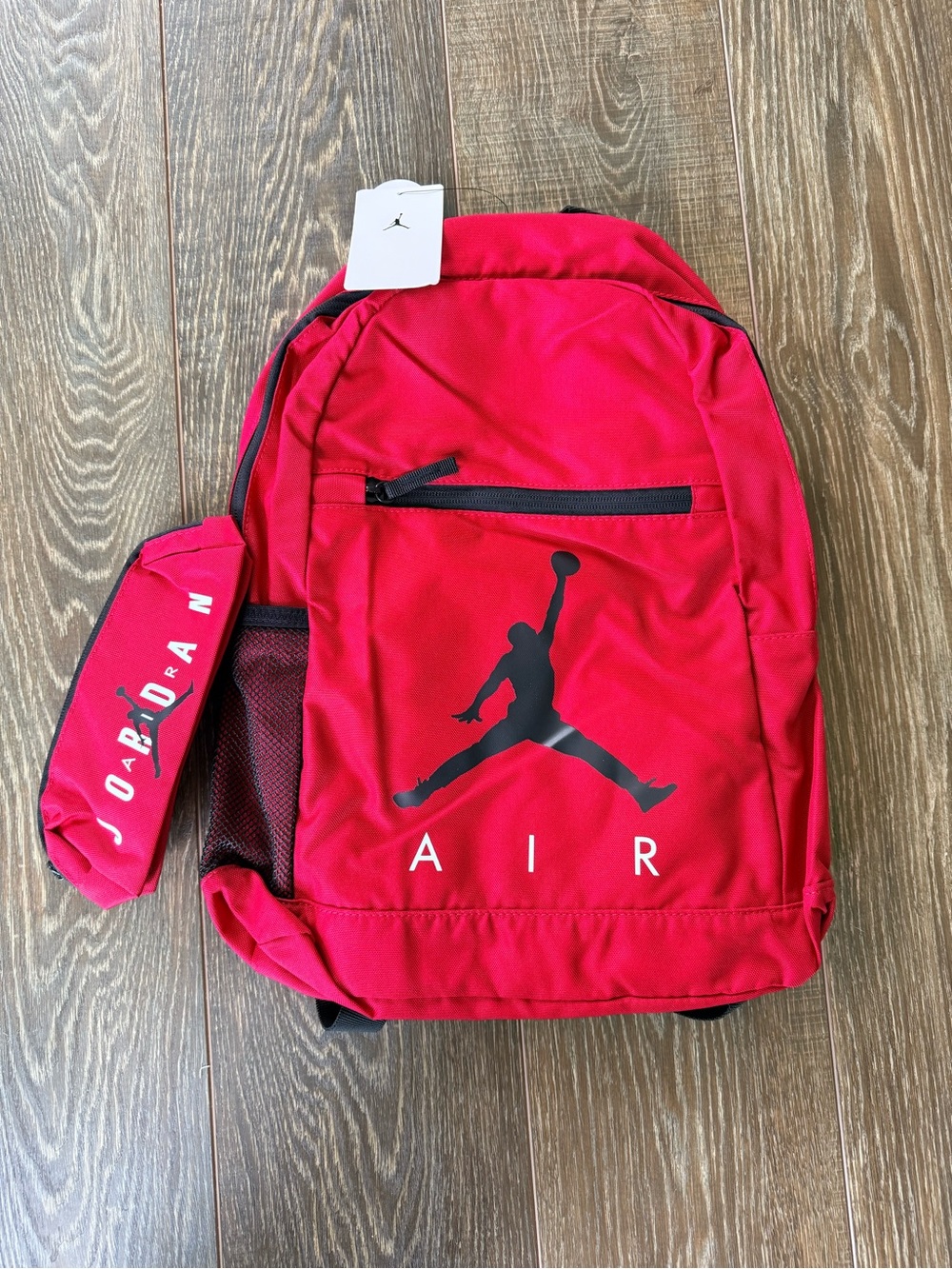 NEW - Jordan Unisex Red 2 pc Backpack With Utility Case - 9A0503-R78